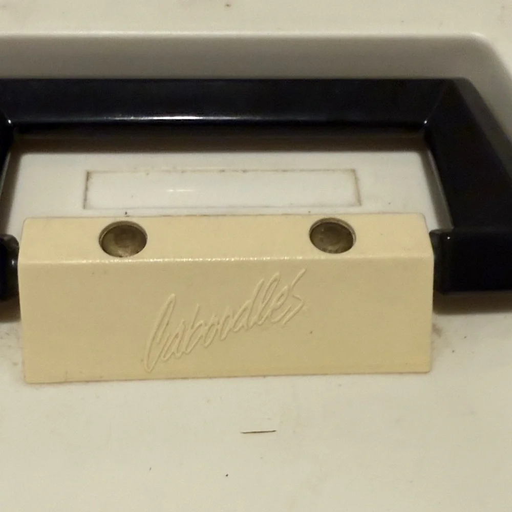 White Nail Care Organizer 1980s
